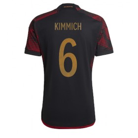 Tyskland Joshua Kimmich #6 Borta Kläder VM 2022 Kortärmad
